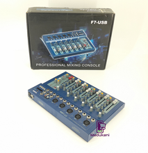 Case F7 Professional Digital Plain Mixer with 48V Phantom Power